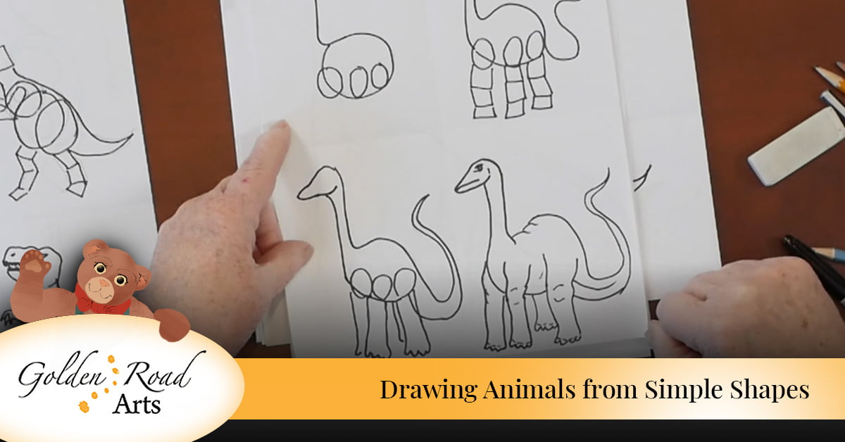 How to Draw Animals from Simple Shapes with Barbara & Artey